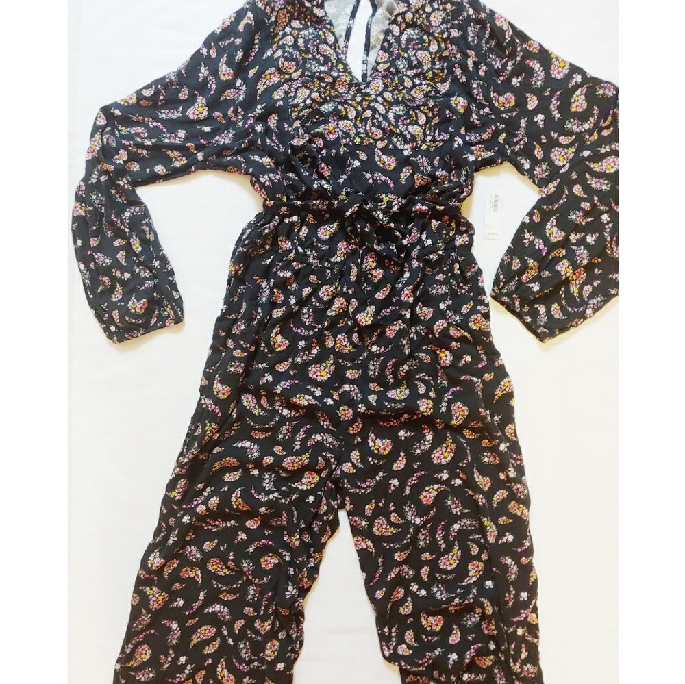 Old Navy Paisley Midnight Jumpsuit